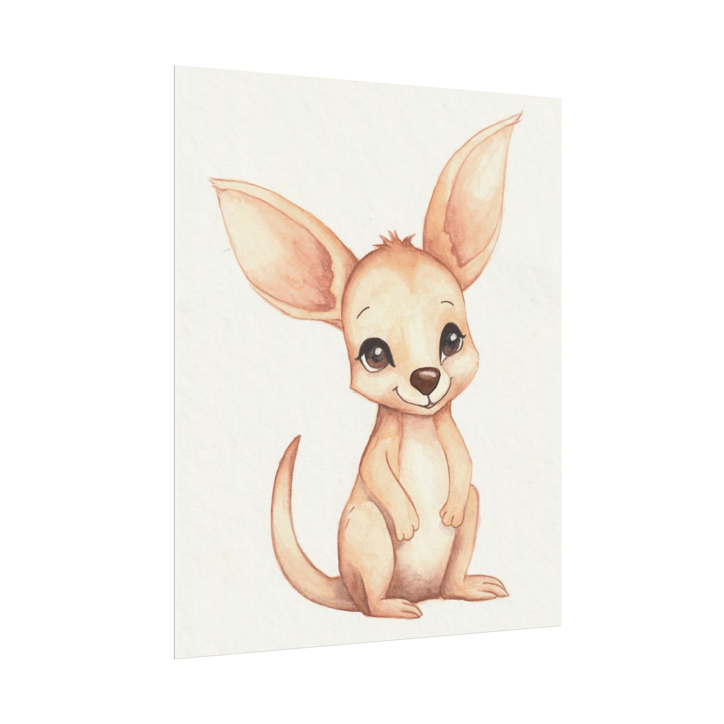 Baby Joey Rolled Poster - varible sizes and paper types available.