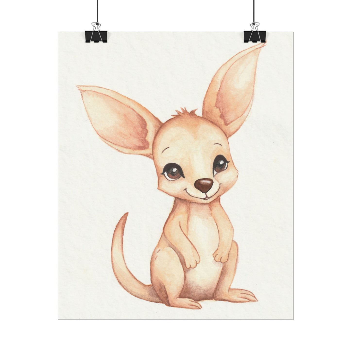 Baby Joey Rolled Poster - varible sizes and paper types available.