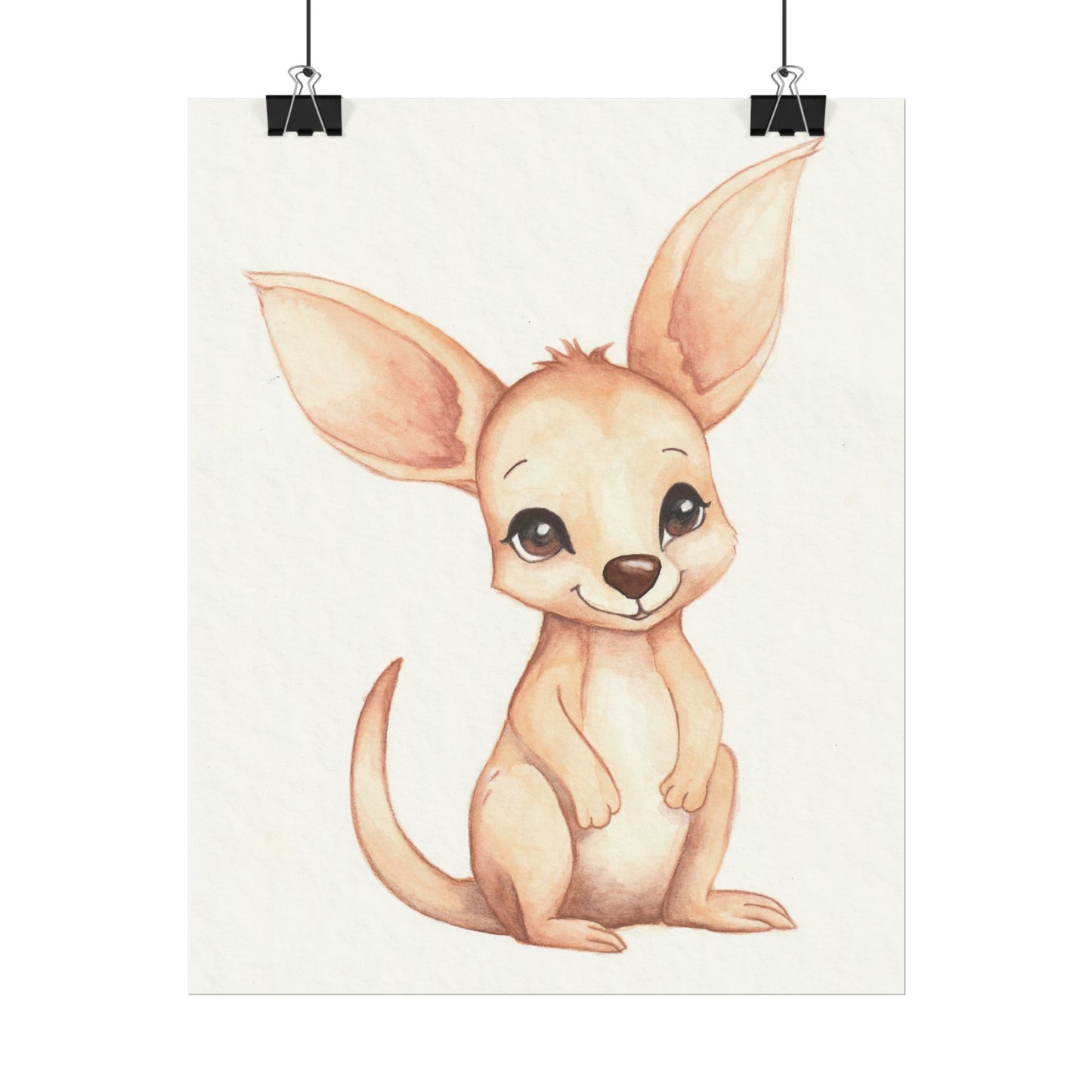 Baby Joey Rolled Poster - varible sizes and paper types available.