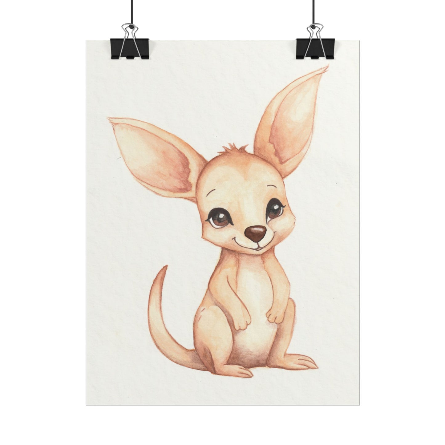 Baby Joey Rolled Poster - varible sizes and paper types available.